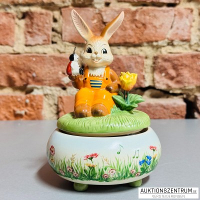 Goebel Spieluhr, Ostern Picknick im Frühling