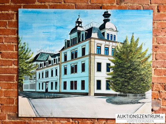 Gemälde Dormero Hotel am Wasaplatz in Dresden 133*108 cm