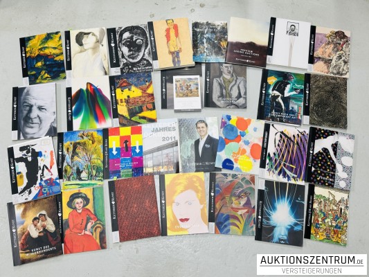 ca. 30 Stück KETTERER KUNST Auktionskataloge im Konvolut