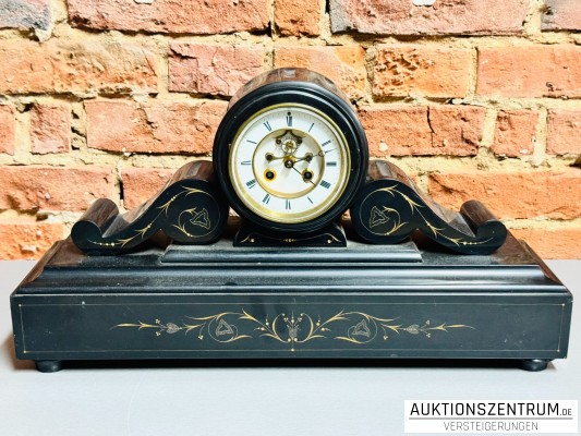 Französische Pendule Kaminuhr mit Sichtwerk