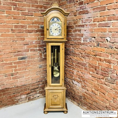 Transalpina Standuhr mit Pendel im Holzgehäuse 43x205x25 cm