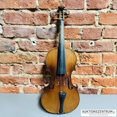 Alte Violine 4/4 Holz Streichinstrument 21x59x9 cm